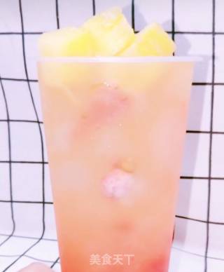 Pineapple Pearl Milk Tea recipe