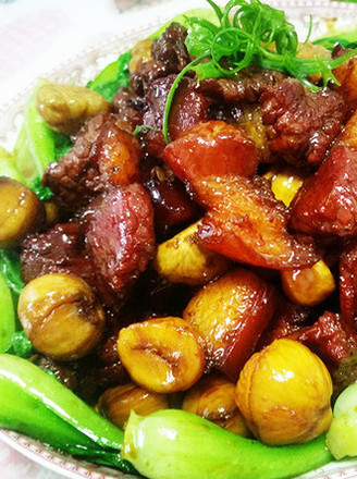 Braised Pork with Chestnut recipe