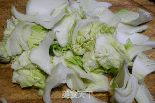 Braised Chicken Nuggets with Cabbage and Mushrooms recipe