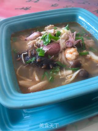 Seafood Mushroom Soup recipe