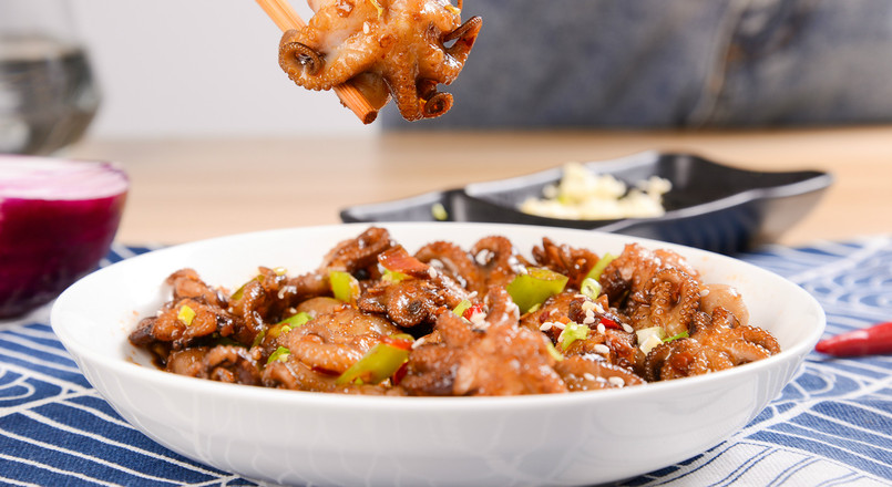 Spicy Baby Octopus recipe