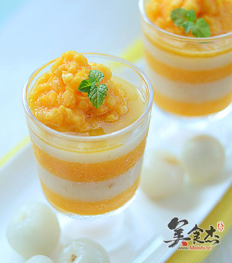 Lychee Yellow Peach Jelly recipe