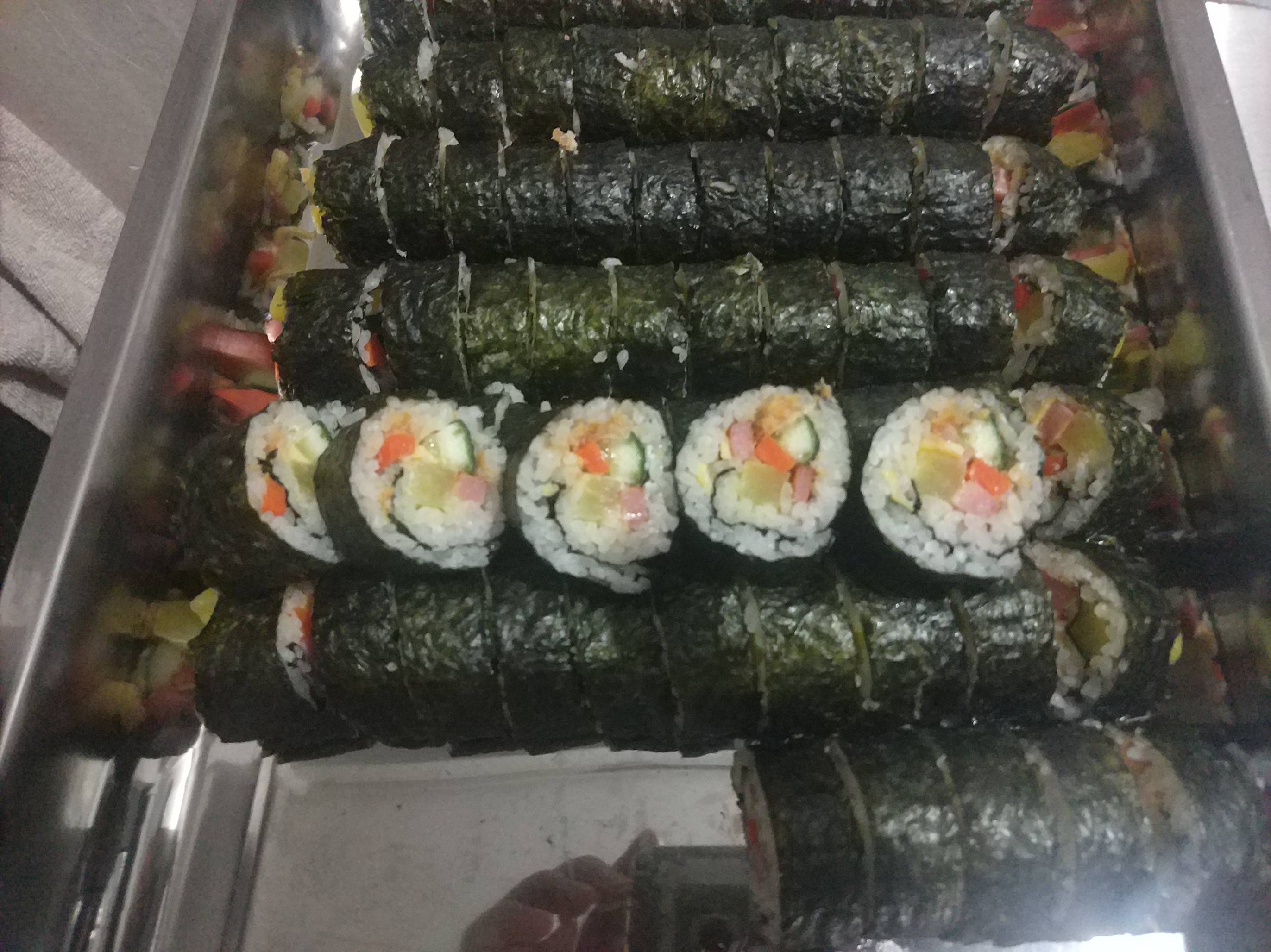 Seaweed Sushi Roll recipe