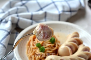Noodles with Tuna Sauce recipe