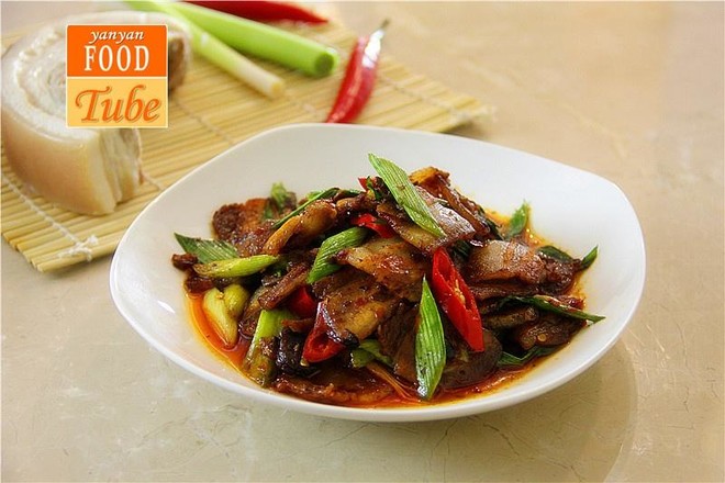 Twice Cooked Pork Huiguorou recipe