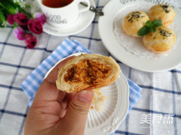 Egg Yolk Pork Floss recipe