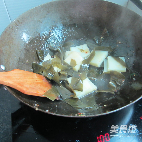 Tofu with Seaweed recipe