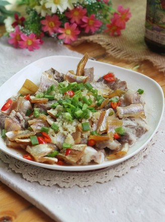 Steamed Pork Ribs with Dried Fish
