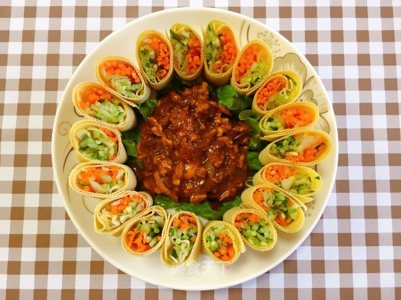 Step by Step Vegetable Rolls recipe