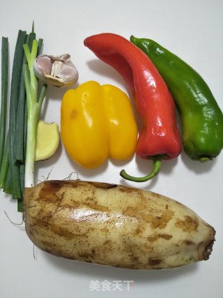 Stir-fried Lotus Root with Colored Pepper recipe