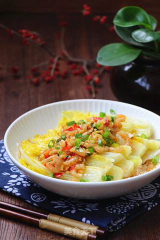 Steamed Baby Vegetables with Sea Rice Vermicelli recipe