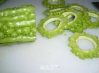Bitter Gourd with Orange Juice recipe
