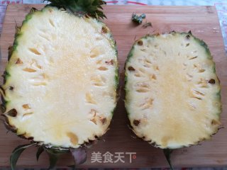 Pineapple Egg Fried Rice recipe