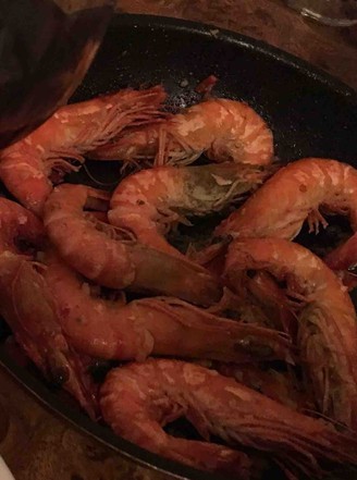 Butter Fried Tiger Shrimp recipe