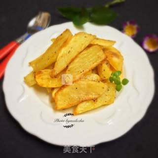 #aca烤明星大赛#roasted Potato Wedges recipe