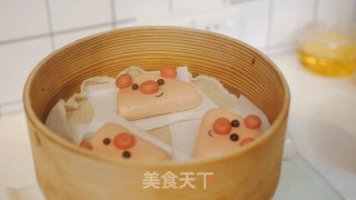Little Pig Buns [first Taste Diary] recipe