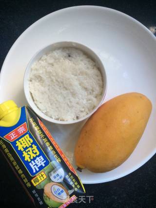 Mango Sticky Rice with Coconut Milk recipe
