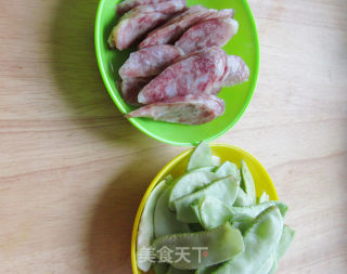 Fresh Vegetables Eaten Fresh-{lentil Fried Sausage} recipe