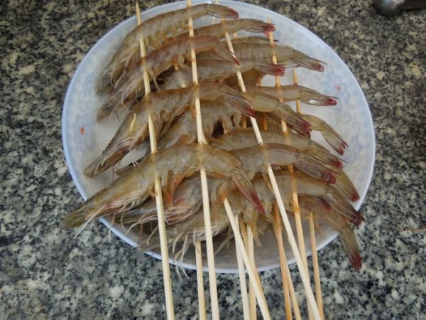 Grilled Shrimp Steak recipe