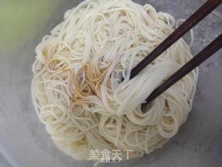 Scallion-flavored Goose-boiled Noodles-summer Fast Lazy Noodles recipe