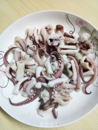 Stir Fried Fresh Squid recipe