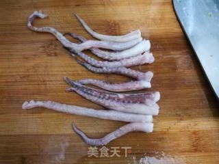 Spicy Squid Silk recipe