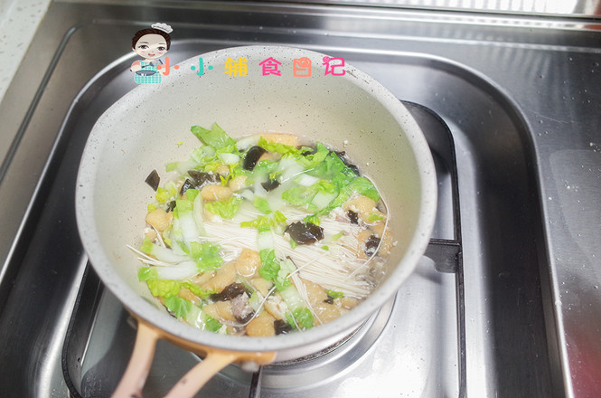 Supplementary Food for More Than 10 Months, Soaked Noodles with Tofu recipe