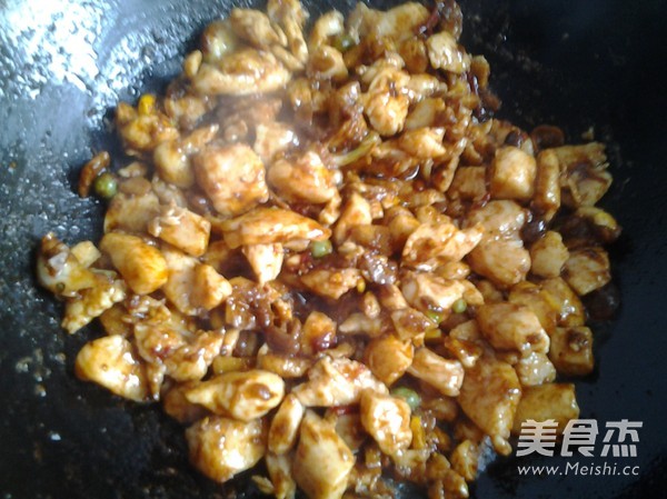 Stir-fried Diced Chicken with Diced Potatoes recipe