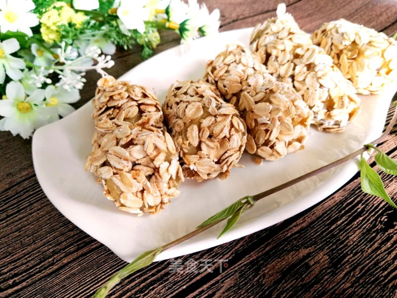 #aca烤明星大赛#oatmeal Banana recipe