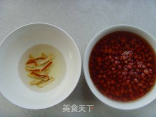 Luscious and Sweet---tangerine Peel and Red Bean Soup recipe