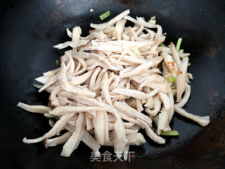 Mini King Pleurotus Mushrooms with Sauce recipe