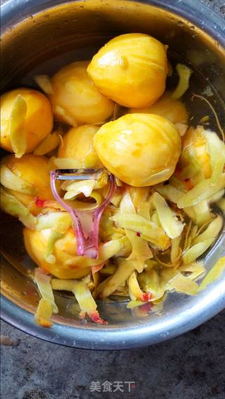 Canned Yellow Peach recipe