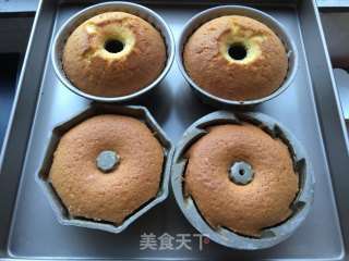 #四session Baking Contest and is Love to Eat Festival#concave Sponge Cake recipe