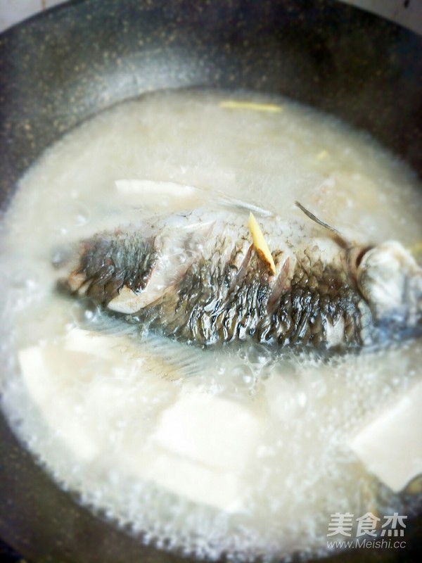 Tofu Crucian Carp Soup recipe