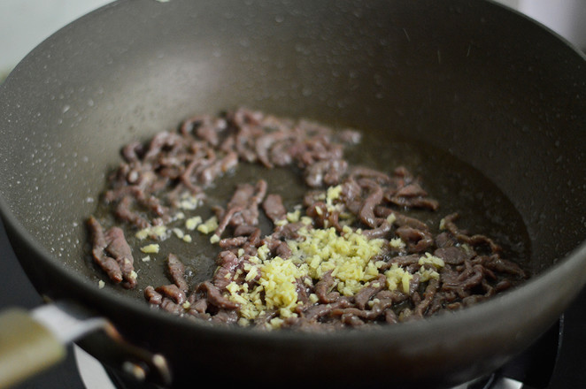 Asparagus Shredded Beef recipe