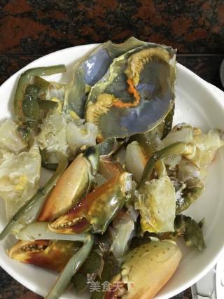 Steamed Blue Crab with Eight Treasure Rice recipe