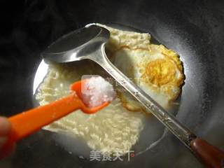 Rippled Noodles with Egg Kimchi recipe