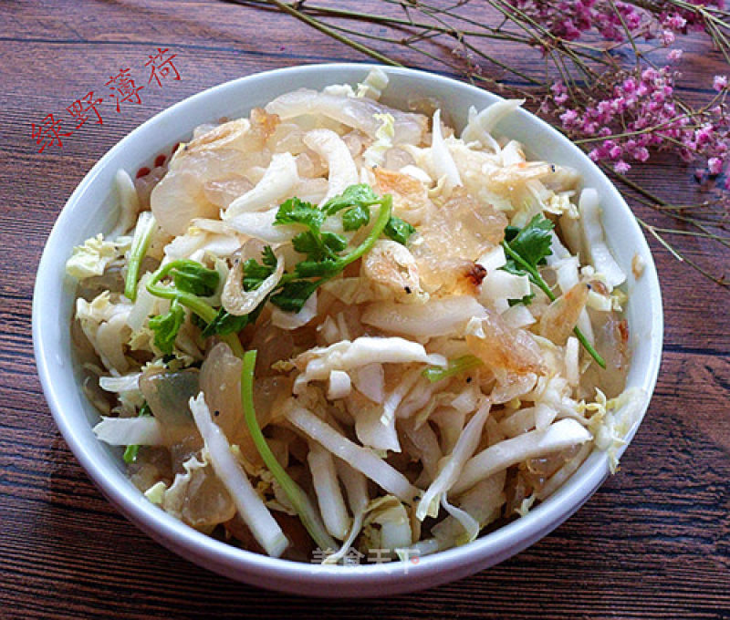 【tianjin】cabbage Core Mixed with Jellyfish recipe