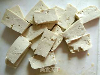 Stir-fried Tofu with Pork Belly and Fungus recipe