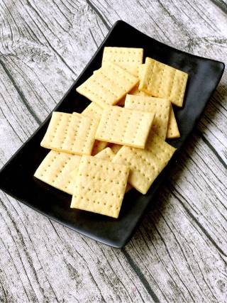 Salt Milk Soda Crackers recipe