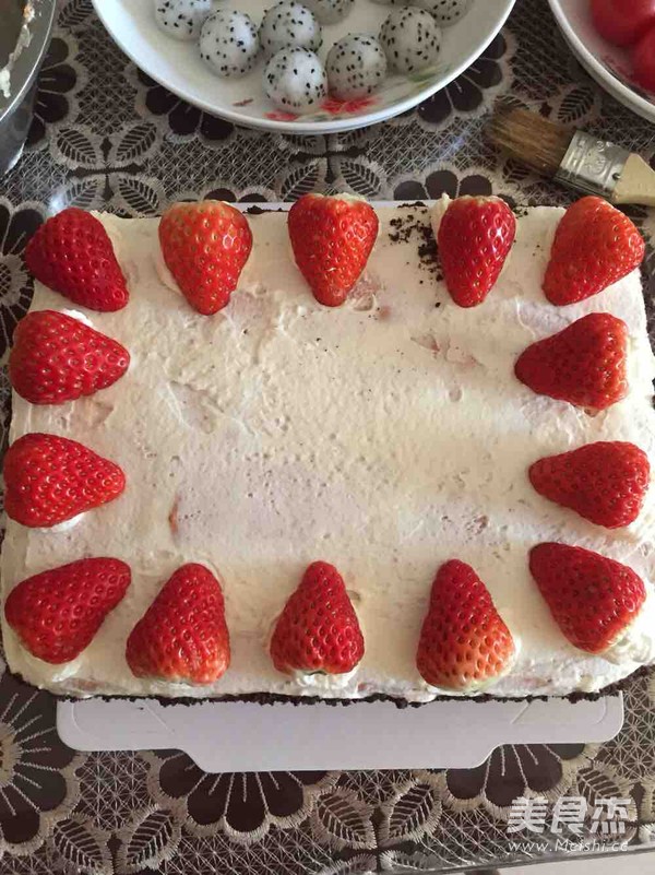 Fruit Birthday Cake recipe