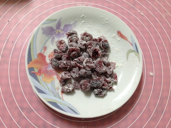 Coconut Oil Cranberry Chiffon Cake recipe