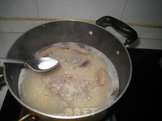 Mushroom Lean Pork Congee recipe
