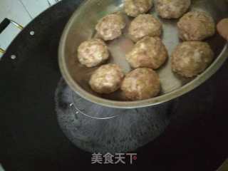 Steamed Mustard Meatballs recipe