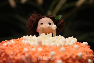 Bathing Doll Cake recipe