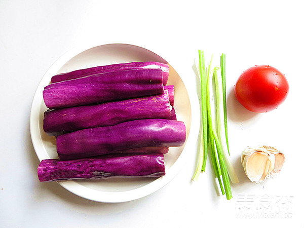 Stir-fried Eggplant with Tomato recipe