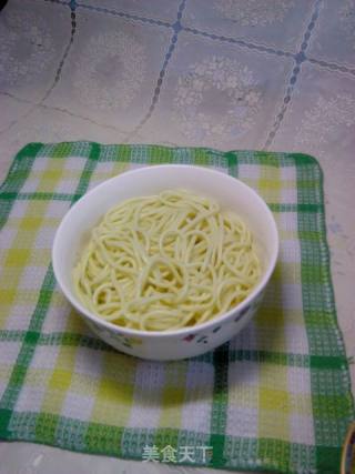 Simple Version-hot Dry Noodles recipe