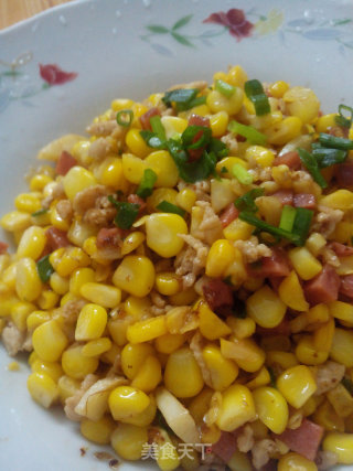 Ham Corn Kernels (super Simple Kids Love It) recipe