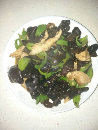 Fried Pork with Fungus recipe