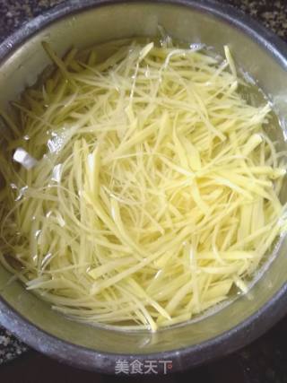 Scallion Potato Shreds recipe